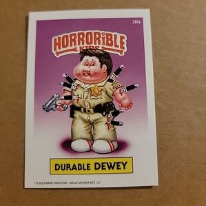 Horrorible Kids Durable Dewey Spookala 2023 Promo Card Scream Mark Pingitore